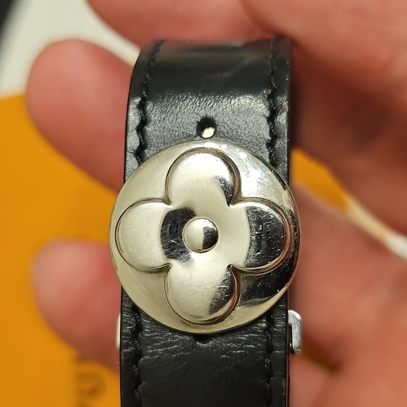 Louis Vuitton Monogram Bracelet with Silver Accent - Picture 3 of 4